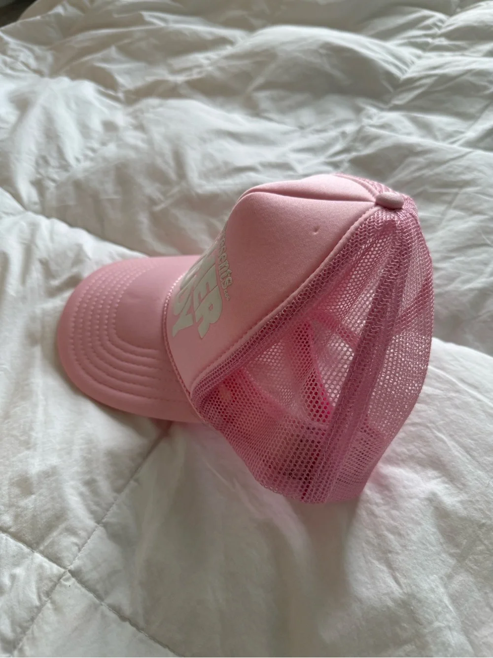 Baby Pink Call Her Daddy hat from original tour